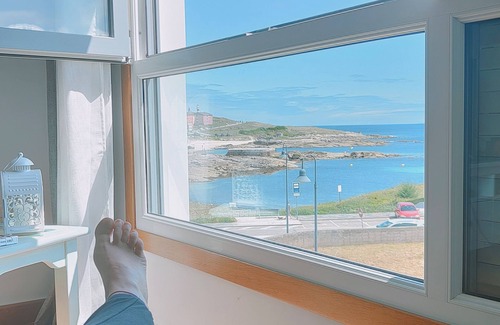 San Cibrao Apartamento | El tren de la paz en frente de la playa