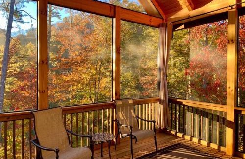 Townsend Casa | The Peaceful Perch Fireplace Community Amenities