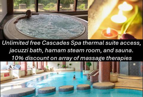Bowness-on-Windermere Casa | The Penthouse Bowness Tranquil Loft Jacuzzi Bath & Complimentary Cascades Spa Membership