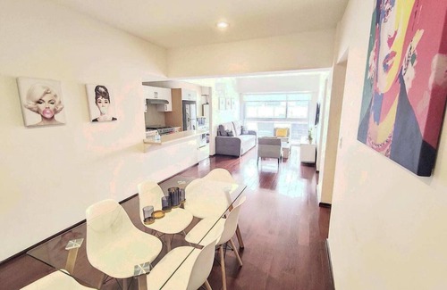 Miguel Hidalgo Apartamento | The Polanco Signature–Curated 2BR w/Top Amenities Pool, Gym, Paddle, Rooftop, High-speed WiFi