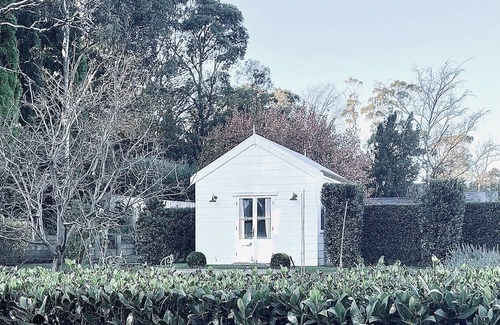 Bowral Casa | El cobertizo para macetas en la casa Bunya