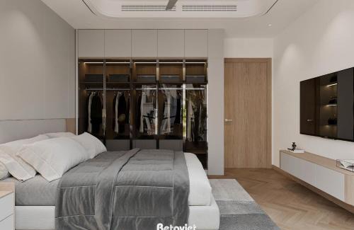 Hai Ba Trung Villa | The Quartz Horizon Hanoi-Elegant Hideout with Rooftop Access-Coffee 24-7