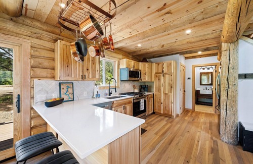 Harrison Casa | The Ranch at Lake Coeur d'Alene | Newly Built Log Cabin
