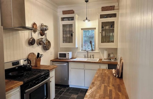 Camano Island Casa | The Red House, historic Camano Home beach access