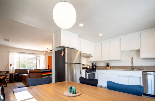 Joshua Tree Casa | The Rockhopper - Hot Tub, Fire Pit & Walk To Downtown Jt! 4 Bedroom Home by RedAwning