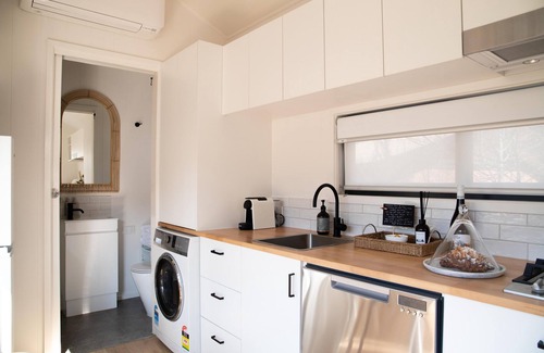 Bright Cabina | The Rocks - Maple Tiny Home - It’s the Tiny Details that make a home and no details have been spared in this Tiny Home.