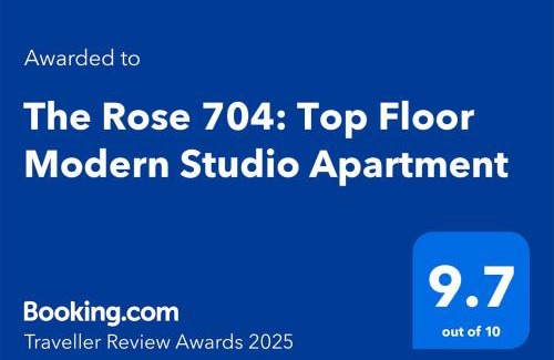 Bo'Kaap Apartamento | The Rose 704: Top Floor Modern Studio Apartment