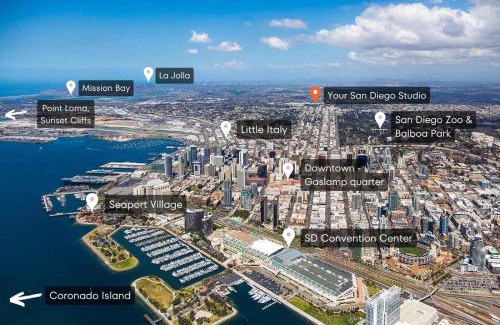 Hillcrest Apartamento | The San Diego Studio - Free Parking
