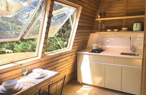 Guarne Cabina | The Shire Glamping - nestled among lush trees, tranquil atmosphere