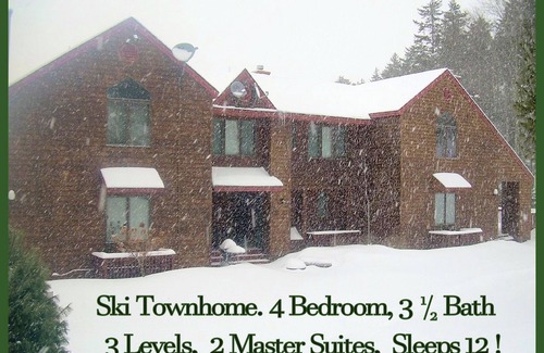 Bretton Woods Casa | Lado de la pendiente, casa de lujo en Bretton Woods (12 plazas)