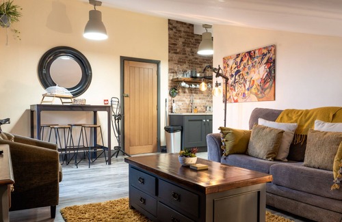 Mullaghbawn Apartamento | The Slieve Gullion Cabin-Apartamento-Superior-Baño Privado-Balcón