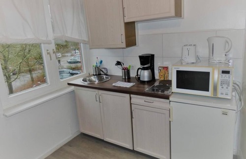 Hamburg-Barmbek Apartamento | The small furnished apartment is approx. 23 m2 and is located in our apartment house Kunaustraße.