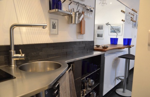 Solva Cabaña | El estudio estable en Haroldston House en Solva
