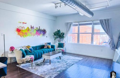 Downtown Memphis Apartamento | The Stallion #302 - Modern 2BD Loft in Downtown with free parking
