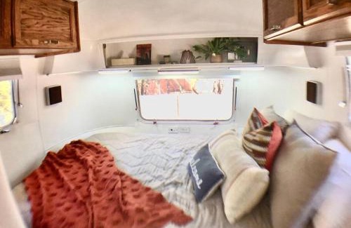 Austin Casa | The Steel Magnolia Airstream - Cabins At Rim Rock