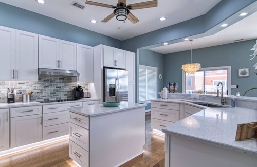 Cape Charles Casa | The Strand: Free Golf Carts, Paddle Boards, Tennis & Pool, 1 Blk to Beach
