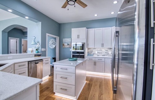 Cape Charles Casa | The Strand: Free Golf Carts, Paddle Boards, Tennis & Pool, 1 Blk to Beach