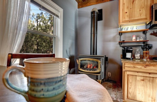 Big Bear City Cabina | The Summit at Sherwood ~ Dog-friendly cabin with fenced yard, patio, grill, & furnished deck