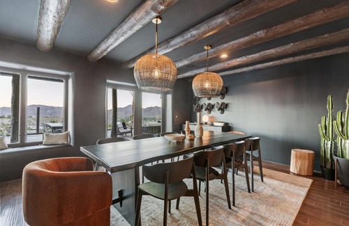 Palm Desert Casa | The Summit NEW Hilltop Estate with Sunset Views & Movie Theater