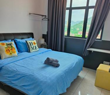 Kampung Sungai Nibong Apartamento | The Sun 1 or 3BR Bayan Lepas 4 to 10 pax WL