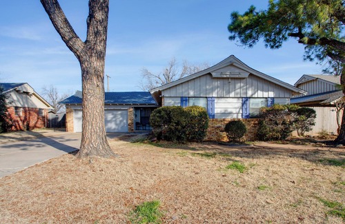 Central Oklahoma City Cabaña | The Village Home w/ Pool, 12 Mi to Okc!