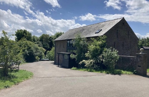 Callow Casa | The Warm Hearth: 18th Century Barn With Private Hot Tub in our Magical Dome