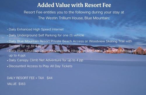 The Blue Mountains Hotel | The Westin Trillium House, Blue Mountain