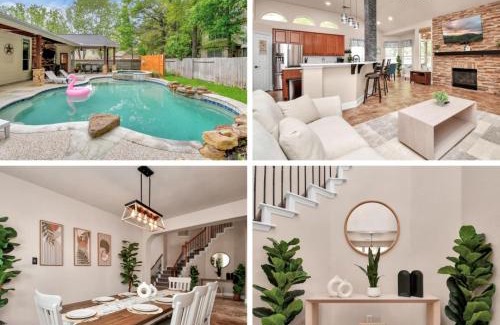 College Park Casa | The Woodlands Escape with Heated Pool and GameRoom