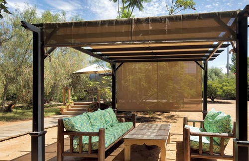 Rainbow CDP Cabina | La pequeña casa de playa en Coral Tree House