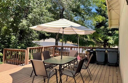 North Auburn Casa | This travel themed Room has a walk in closet, and Private bathroom