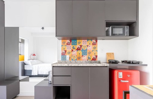 Vila Buarque Apartamento | THK - Building With Pool in the Republica Neighborhood in SP