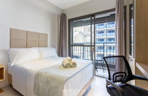 Vila Buarque Apartamento | THK - Prédio c/piscina no Bairro República em SP