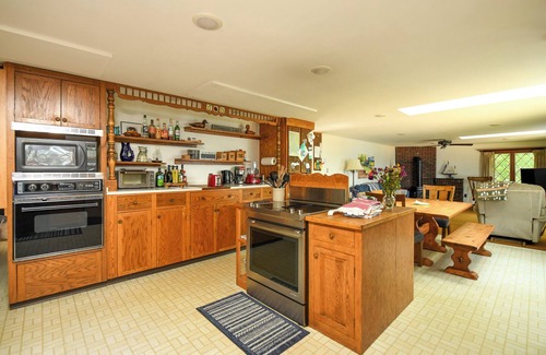 Oxford Casa | Thompson Lake Retreat with Dock, Spacious Yard, and Game Room!