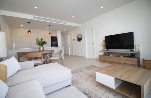 Santiago de la Ribera Villa | Three Bedroom Villa with Private Pool & Solarium