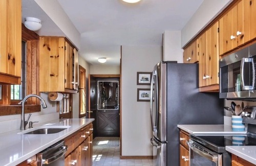 Three Lakes Casa | Three Lakes Chain! Lakefront Cabin with Private Dock/Gameroom/Firepit/Kayak/SUP