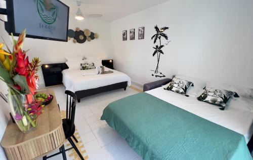 Anse des Rochers Apartamento | Ti Coco Location - Manganao Saint-François avec Citerne Tampon Automatique
