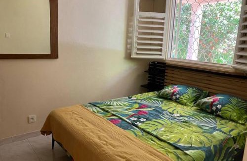 Trois-Ilets Apartamento | Ti Colibri - 1ch - 4p - Plage 150m - Jardin privé