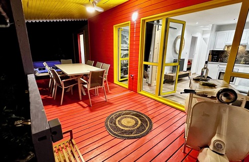 Bouillante Apartamento | Ti Kaz Coco Jungle Jacuzzi & sea view