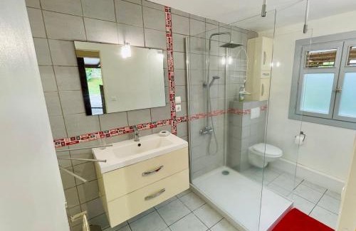 Riviere-Sens Apartamento | Ti kaz houelmont studio vue jardin, proche plage de Rivière-Sens