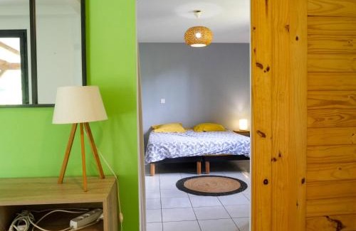 Riviere-Sens Apartamento | Ti Kaz Houelmont, Vue jardin tropical, proche plage de Rivière-Sens