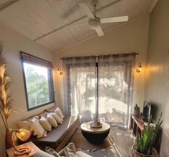 Bourg-Murat Apartamento | Ti Kaz Paradis - Bungalow en bois pour 2