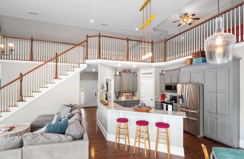 Houston Casa | "TICKET TO PARADISE" - Multiple decks to spend time enjoying the views of the lake.