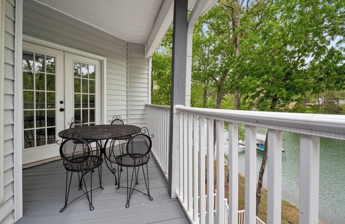 Houston Casa | "TICKET TO PARADISE" - Multiple decks to spend time enjoying the views of the lake.