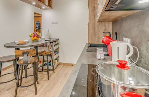 Le Lavachet Apartamento | Tignes: Impresionante Apartamento con Terraza, 2 Piezas, Servicios Hoteleros Incluidos