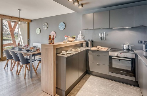 Tignes le Lac Apartamento | Tignes: Magnífico 5 habitaciones para 8 personas con balcón sur y servicios hoteleros