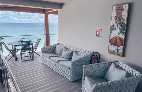 Grand Case Apartamento | Acogedor apartamento de un dormitorio en la playa, totalmente amueblado.