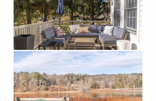 Narrowsburg Apartamento | NEW: Two Riverfront Homes. Sleeps 12. Walk to Town