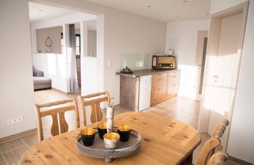 Gersfeld Apartamento | Time out at the Küppel with bathing pond and sauna