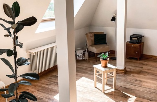 Bornicke Casa | Spacious Loft - Time out in a beautiful old train station on the edge of the forest