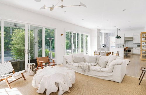 Bridgehampton Casa | Timeless Hamptons style Beach Home, heated saltwater pool, expansive deck,...